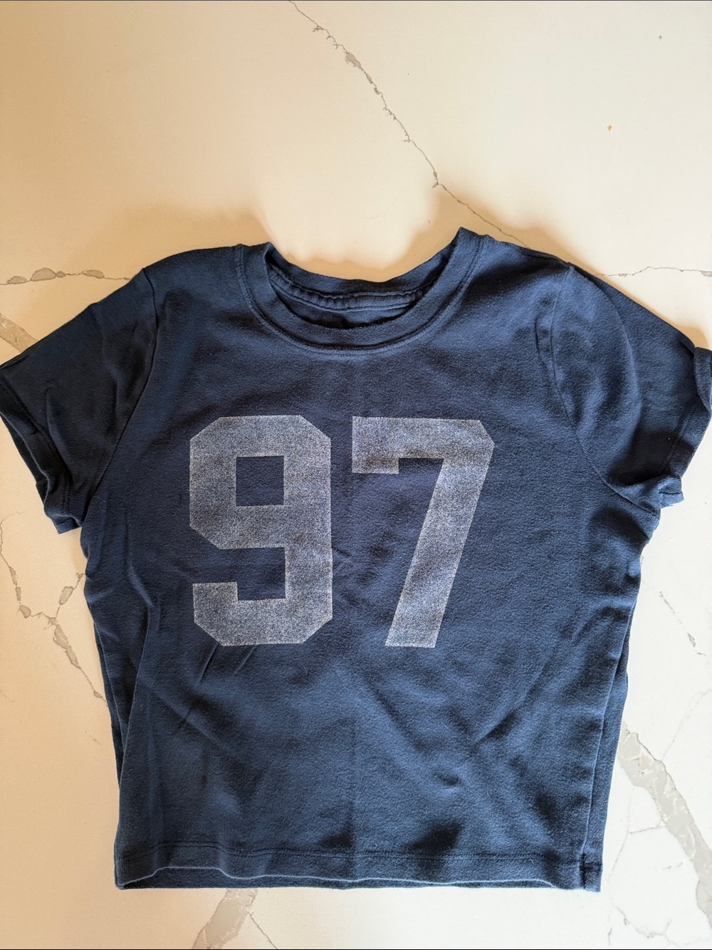 Hollister Navy Graphic '97 Tee - Blue